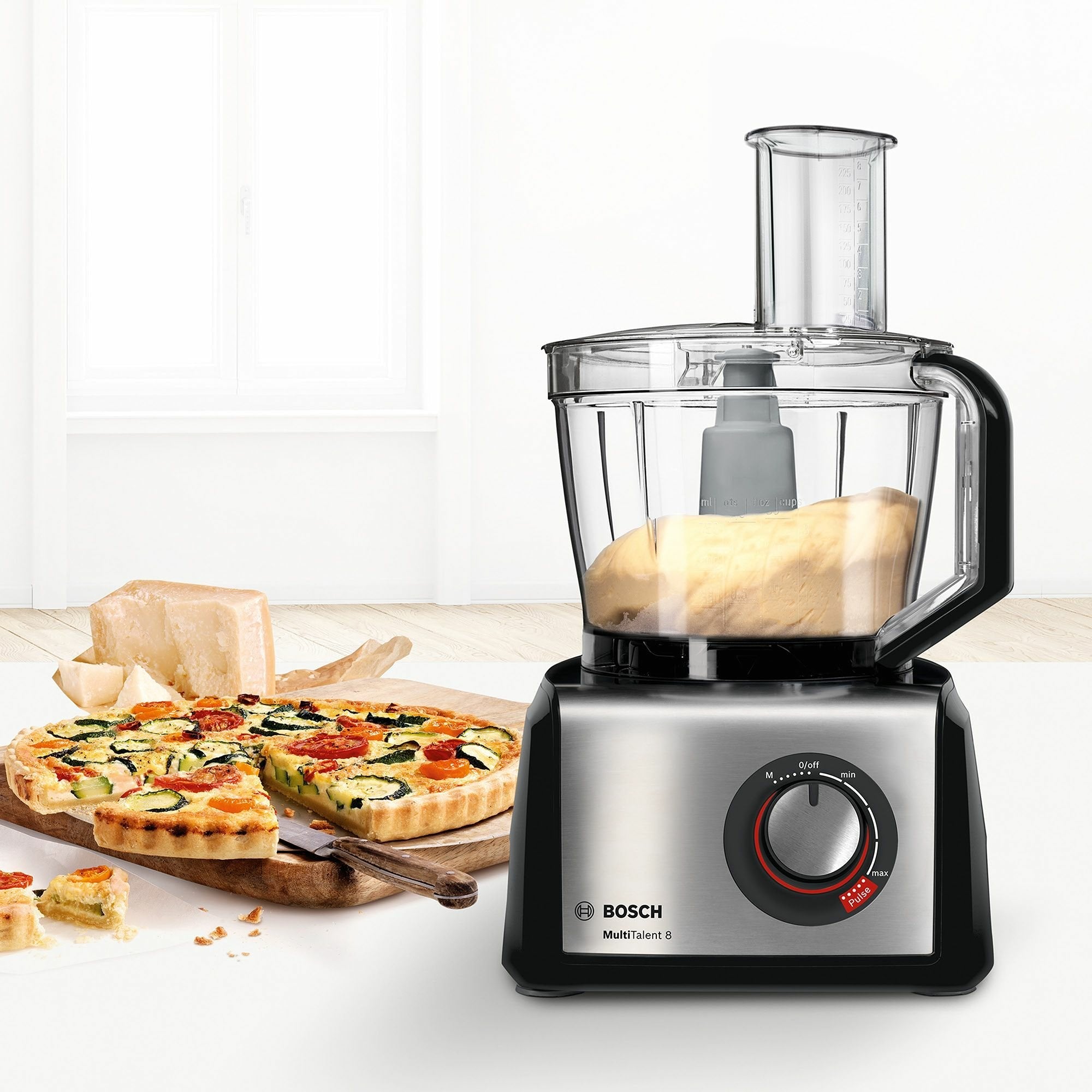 EAN 4242005109340 - Bosch MC812M844 robot de cocina 1250 W 3,9 L Negro, Acero inoxidable imagen 5