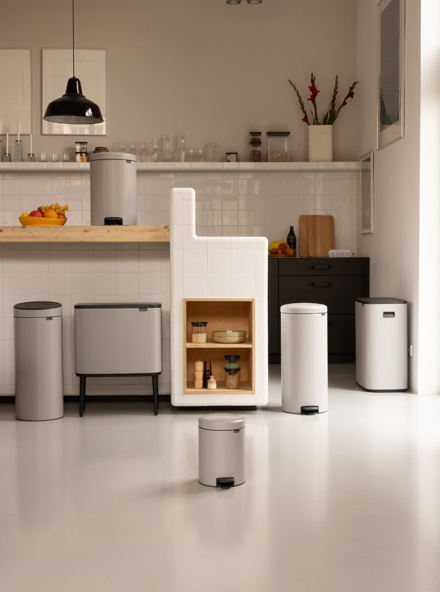 Brabantia Treteimer Newicon 20 L Soft Grey