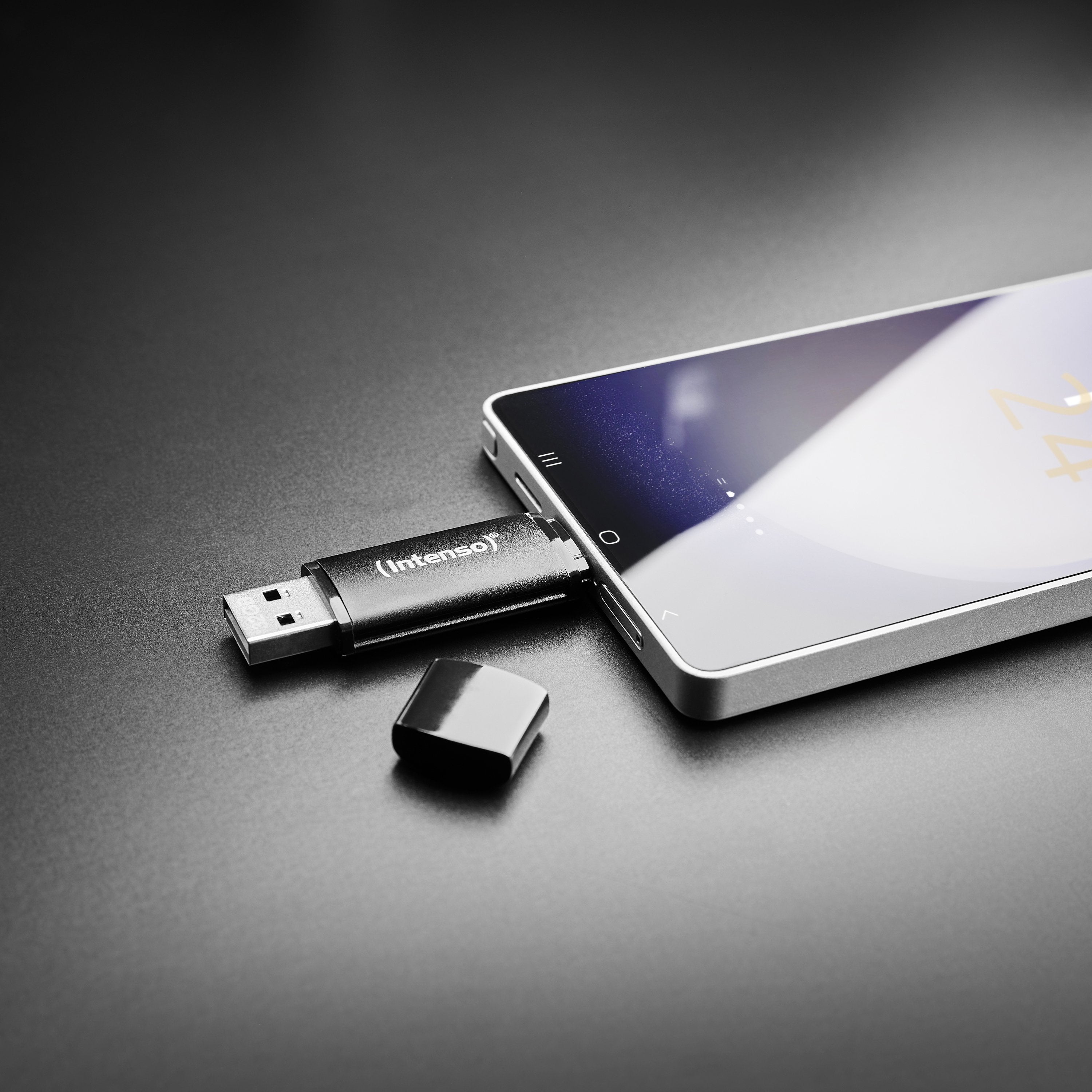 EAN 4034303037957 - Intenso 3544490 unidad flash USB 64 GB USB Type-A / USB Type-C 3.2 Gen 1 (3.1 Gen 1) Negro imagen 6