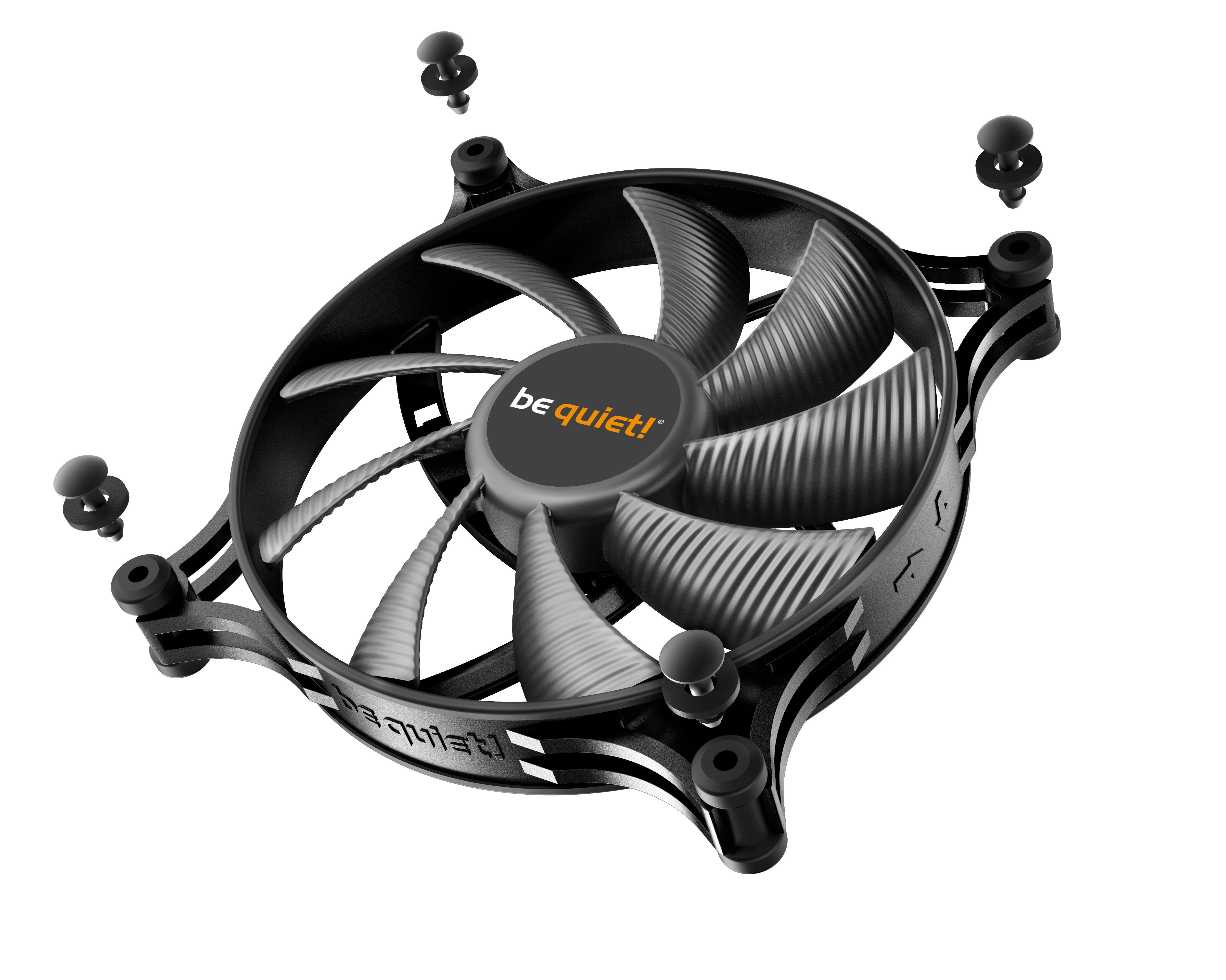 Vent 140x140 Be Quiet Shadow Wings 2 Pwm Bl087 9 Aspas/ 900 Rpm Bl087