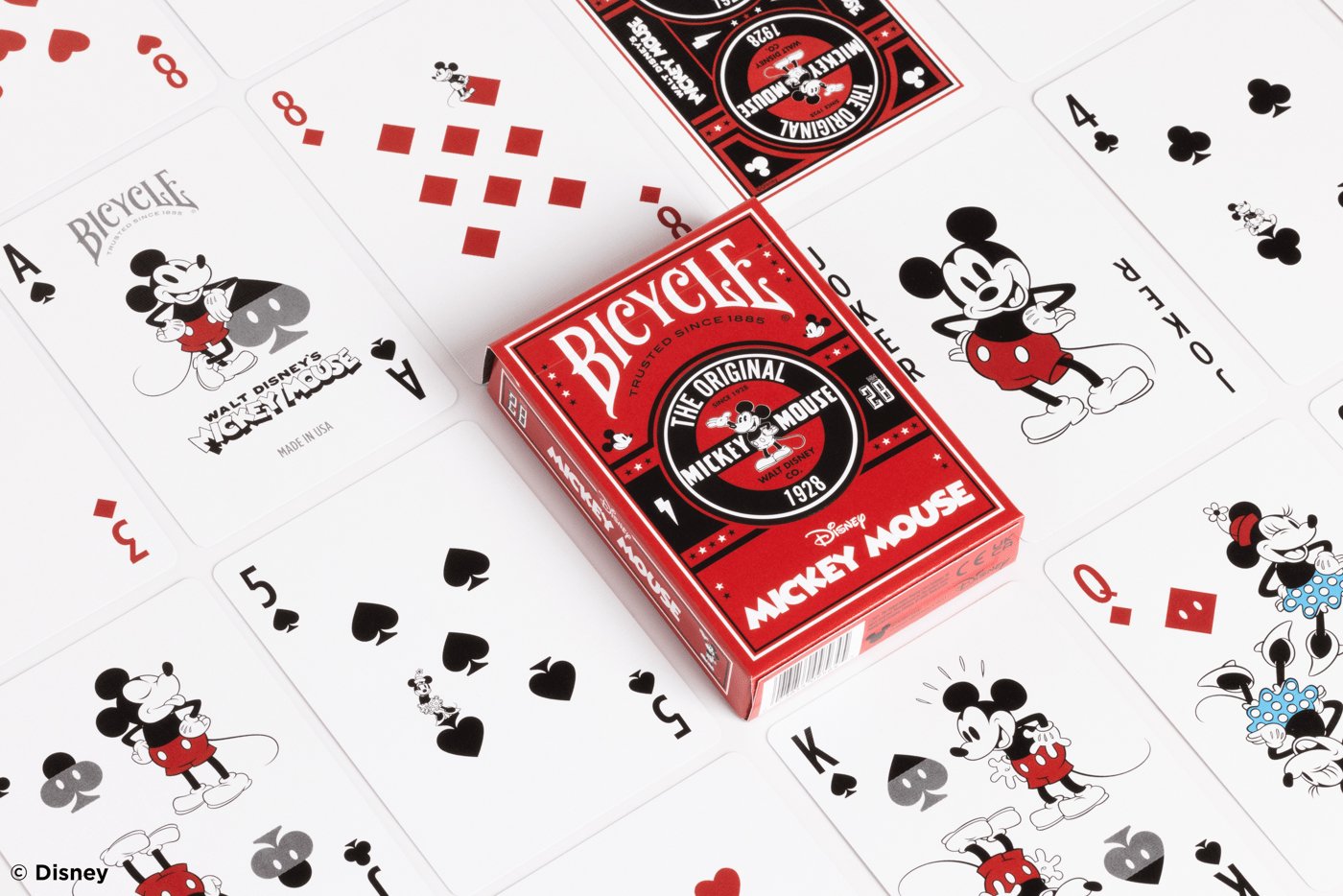 EAN 0073854095645 - Bicycle Classic Mickey juego de cartas 56 pieza(s) imagen 8