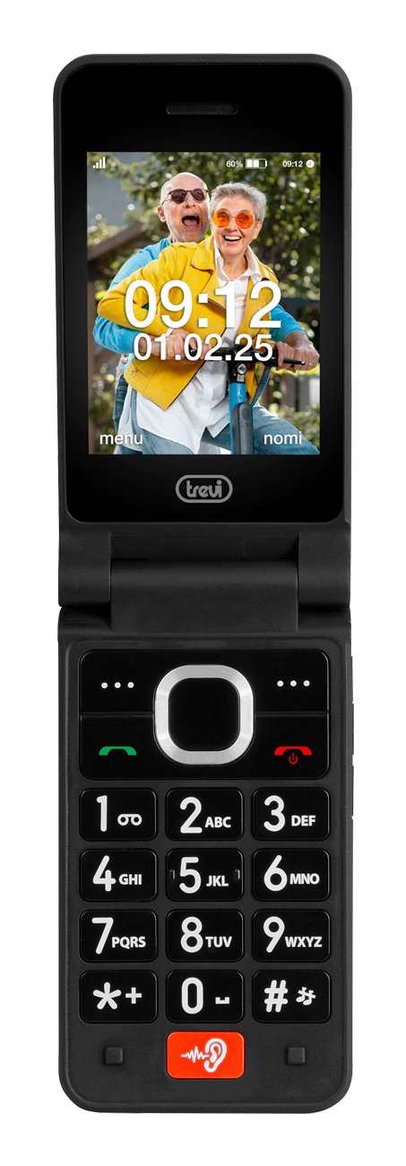 Movil Trevi Flex Plus 95 4g 7,11 Cm (2.8") 210 G Negro