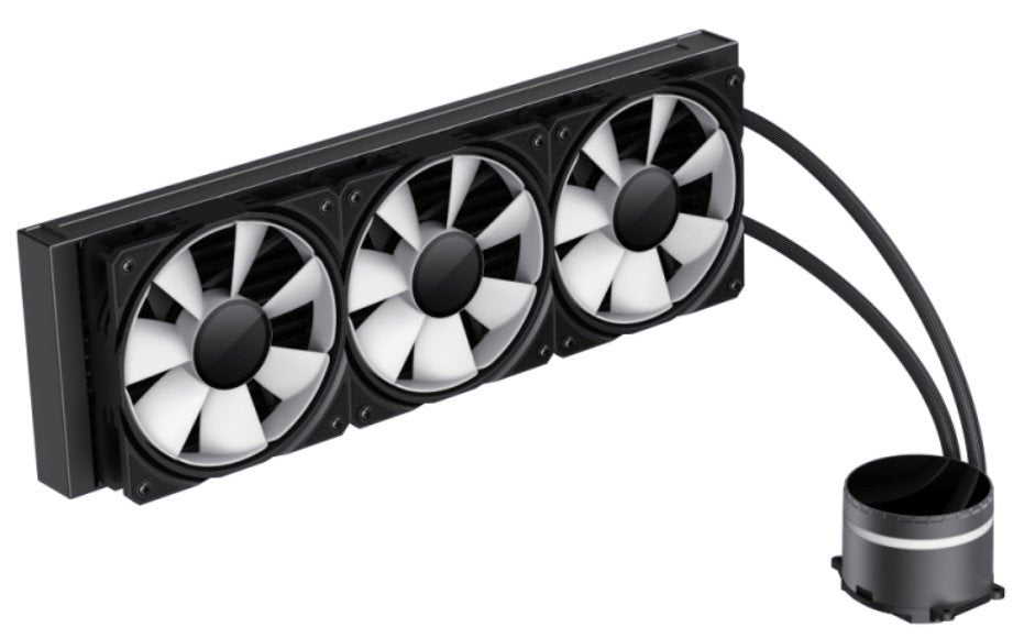 Gamemax  Cpu Liquid Cooler  Iceburg 360 Infinity  Black