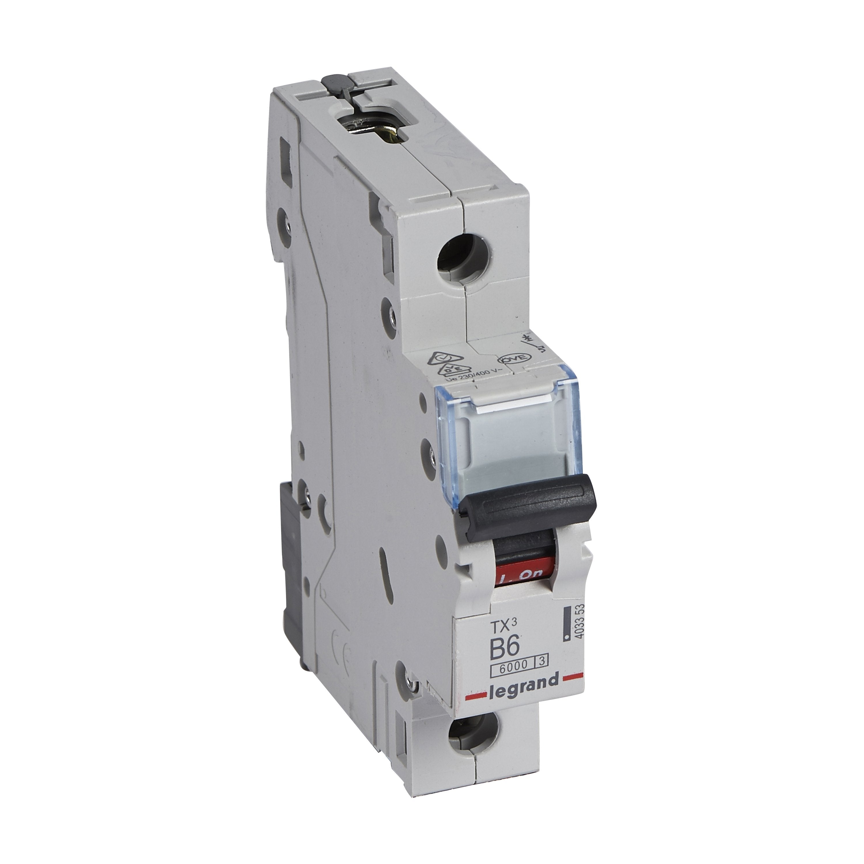 Legrand 403353 Tx3 Ls-Schalter B 6a 1-Polig 6ka 230 400vac 1te