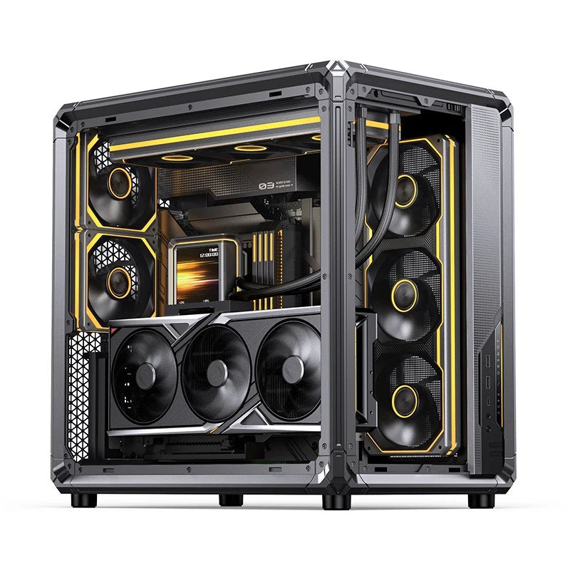 Jonsbo X400 Pc Carcasa, Midi-Tower, Atx, Tempered Glass - Gris