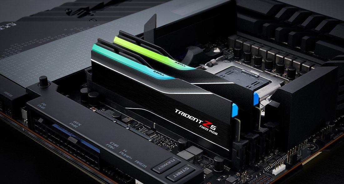 G.Skill Dimm 128 Gb Ddr5-6000 (2x 64 Gb) Dual-Kit (Negro, F5-6000j3244g64gx2-Tz5nr, Tz5 Neo, Amd Expo) F5-6000j3244g64gx2-Tz5nr