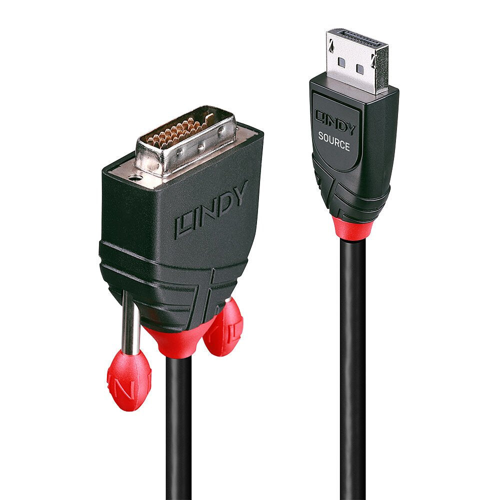 EAN 4002888414913 - Lindy 41491 adaptador de cable de vídeo 2 m DisplayPort DVI-D Negro imagen 1