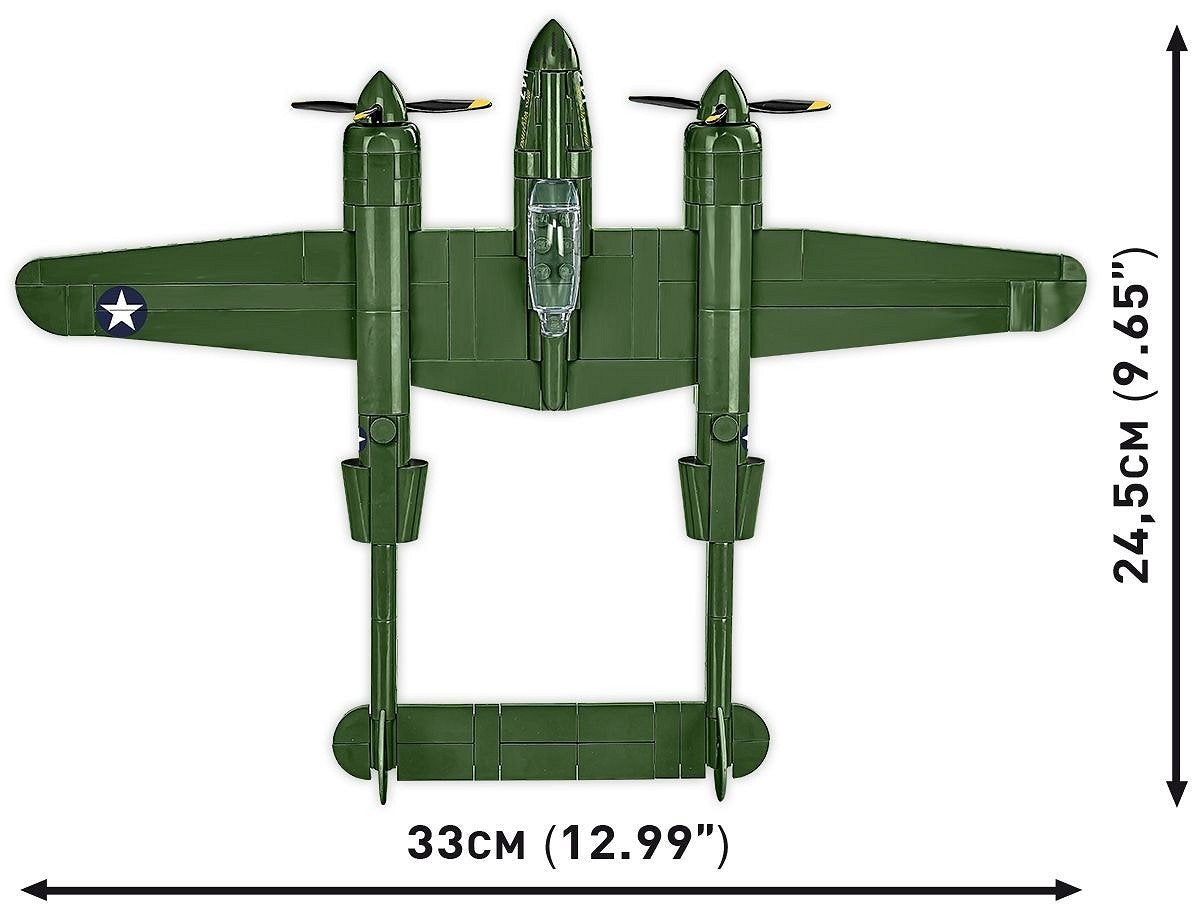 Cobi Lockheed P-38 Lightning, Juguetes De Diseño Cobi-5882