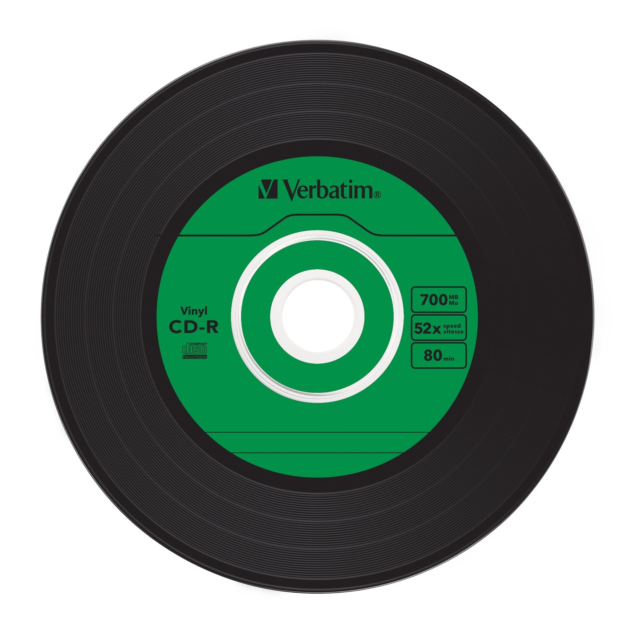 Verbatim Cd-R Azo Data Vinyl 700 Mb 10 Pieza(S) 43426