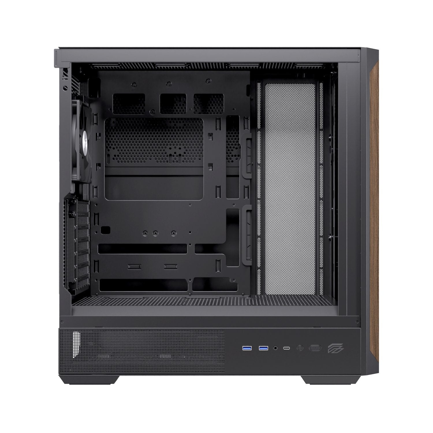 EAN 6977277360134 - Einarex EXCS-PL-800C-B carcasa de ordenador Midi Tower Negro imagen 3