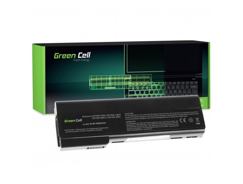 Green Cell Bateria Portatil Para Hp Elitebook 8460p Probook 6360b 6460b / 11,1v 6600mah