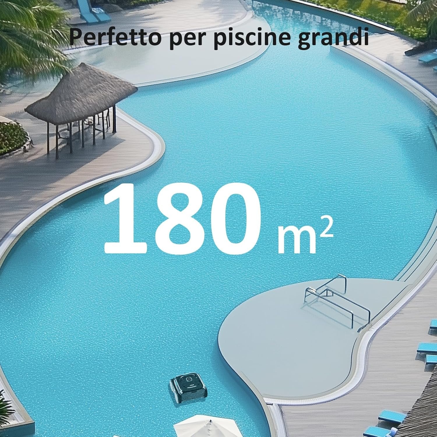 Wireless Pool Cleaning Robot Wybot C2 Pro Vision
