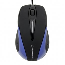 Esperanza Em102b Sirius - Ratón Con Cable Usb Óptico | 800 Dpi | Niebieska | Ampolla