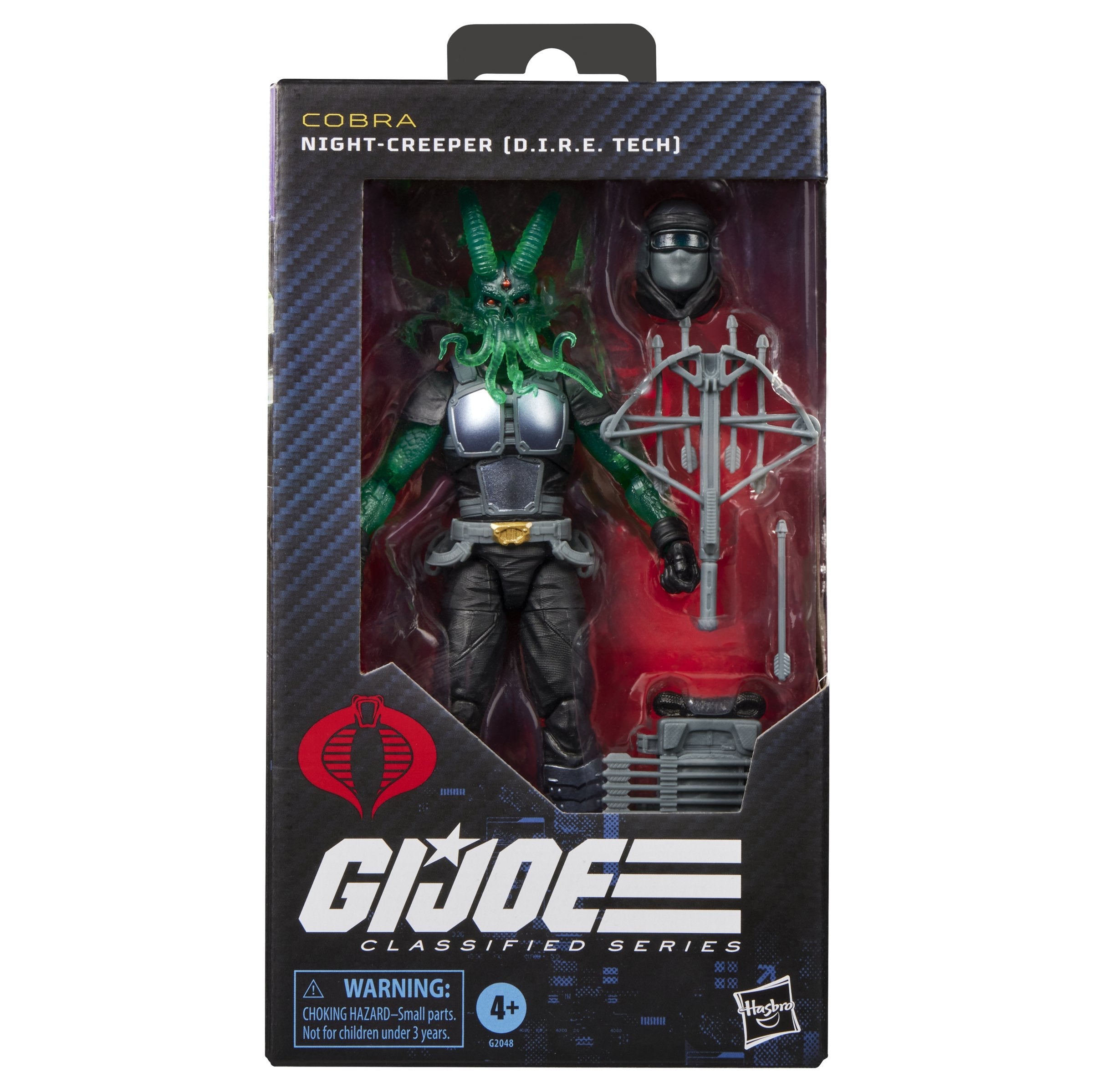 Figura Night Creeper D.I.R.E Tech Classified Series Cobra G.I. Joe 15cm