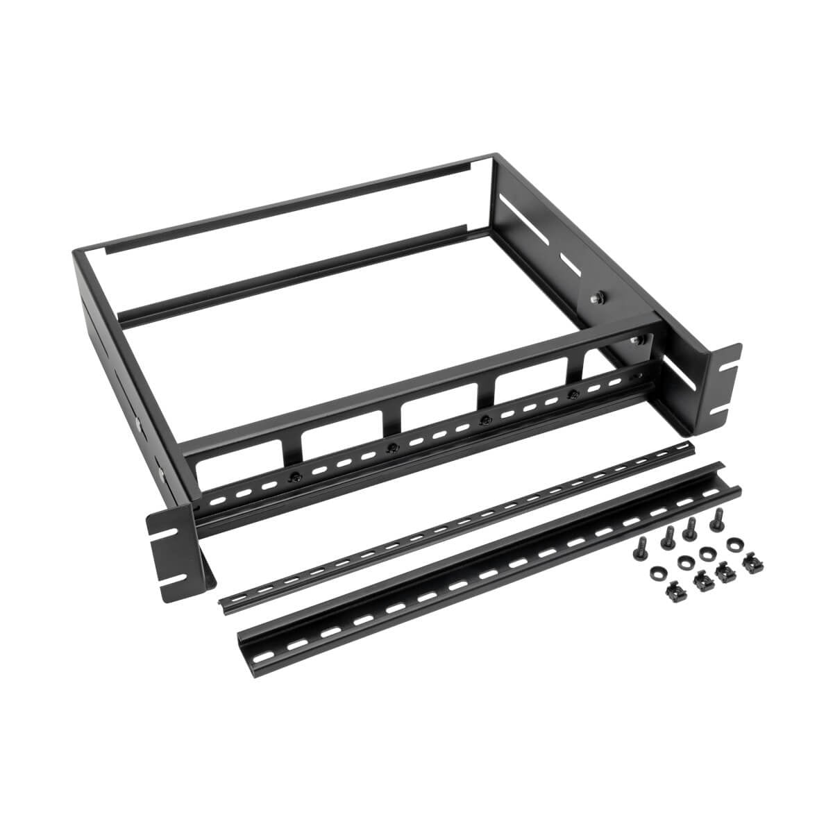 Tripp Lite Srdinrail2u Juego De Riel Din Ajustable Para Instalación En Rack  Rieles Simétricos Estilo [Top Hat], Mini Simétrico Y G