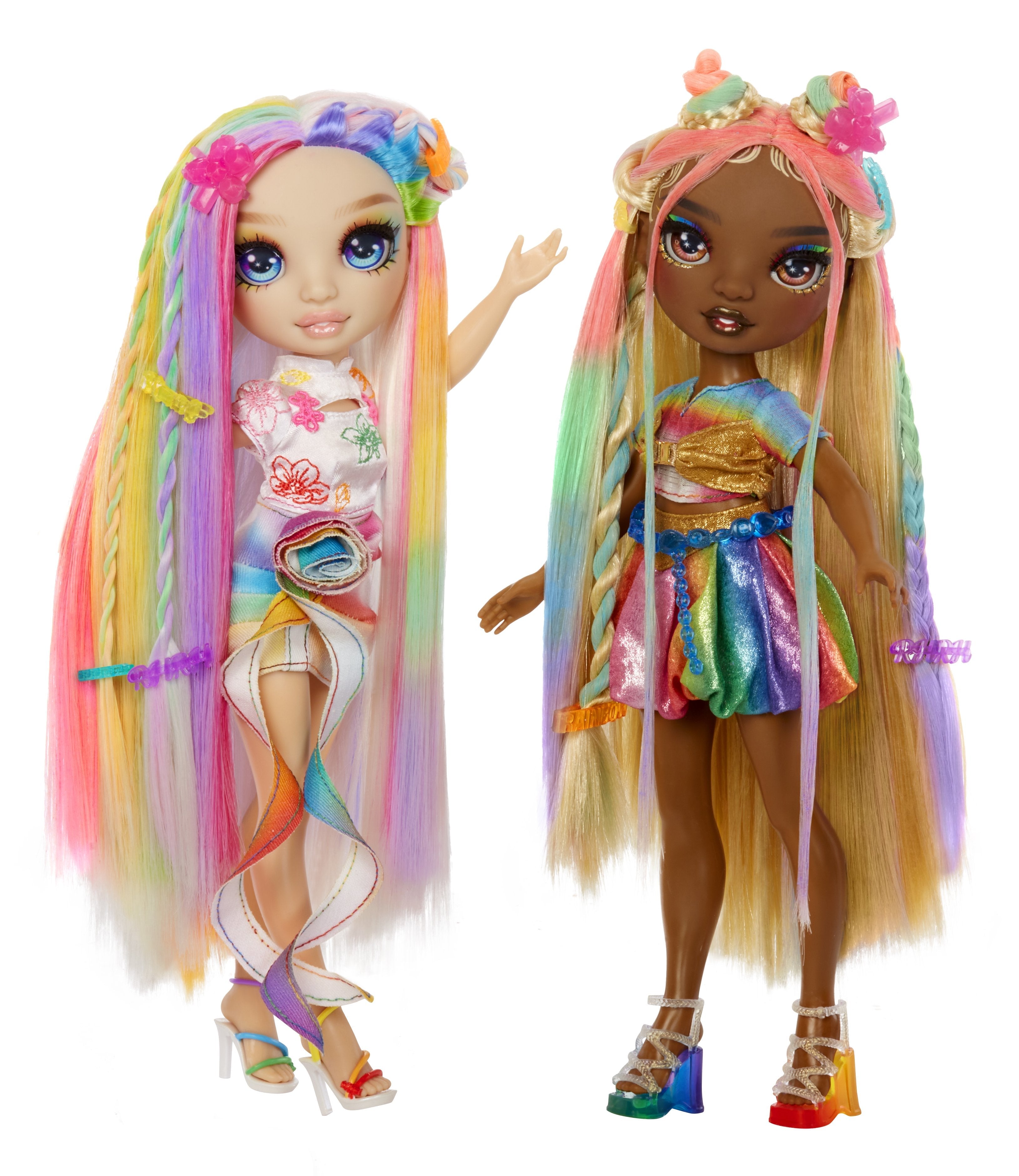 EAN 0035051526780 - Rainbow High Hair Chalk & Style Doll- Amaya (Rainbow) imagen 12