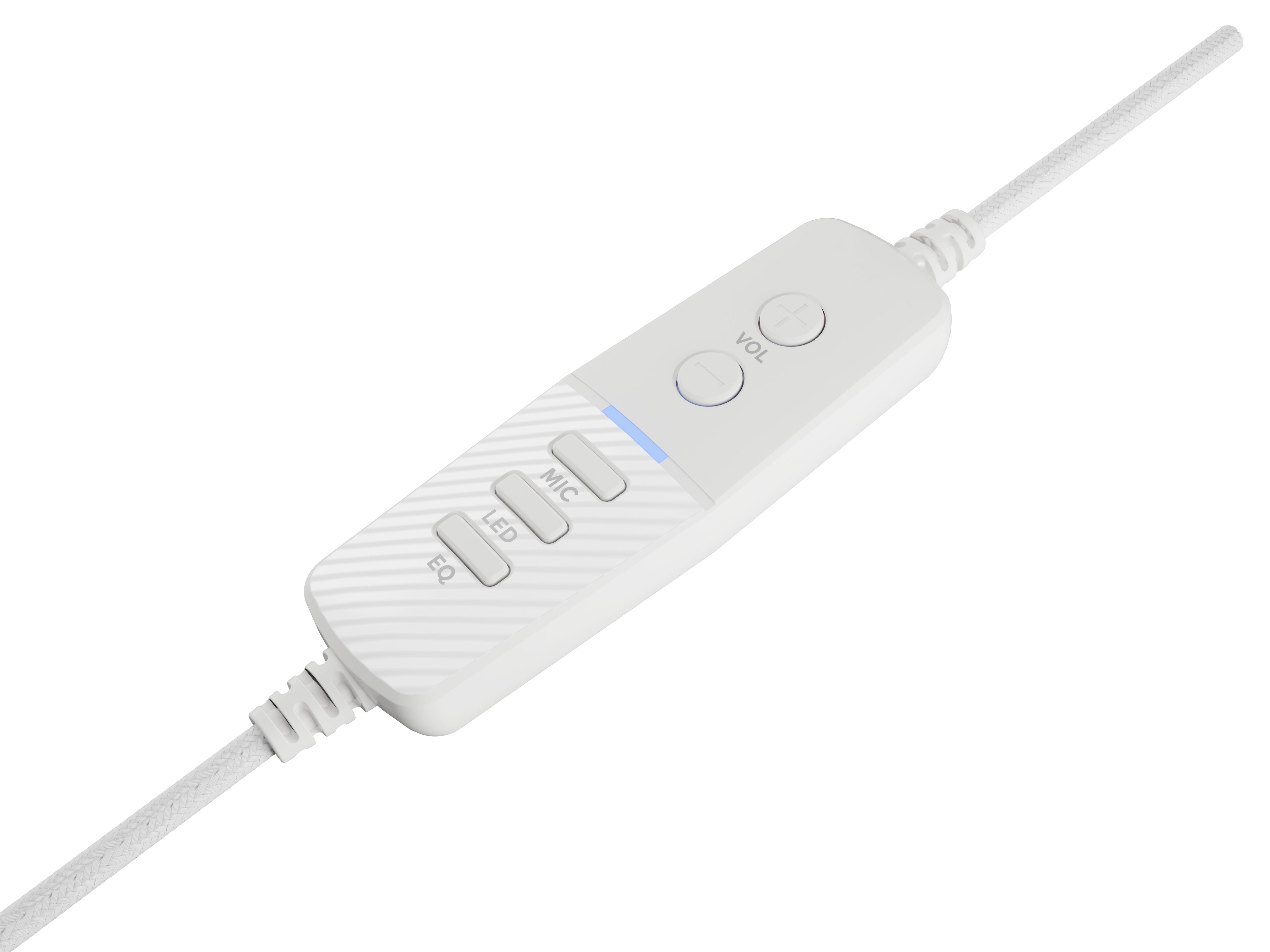 Auriculares Genesis Neon 764  Alámbrico Diadema Juego Usb Tipo A Blanco