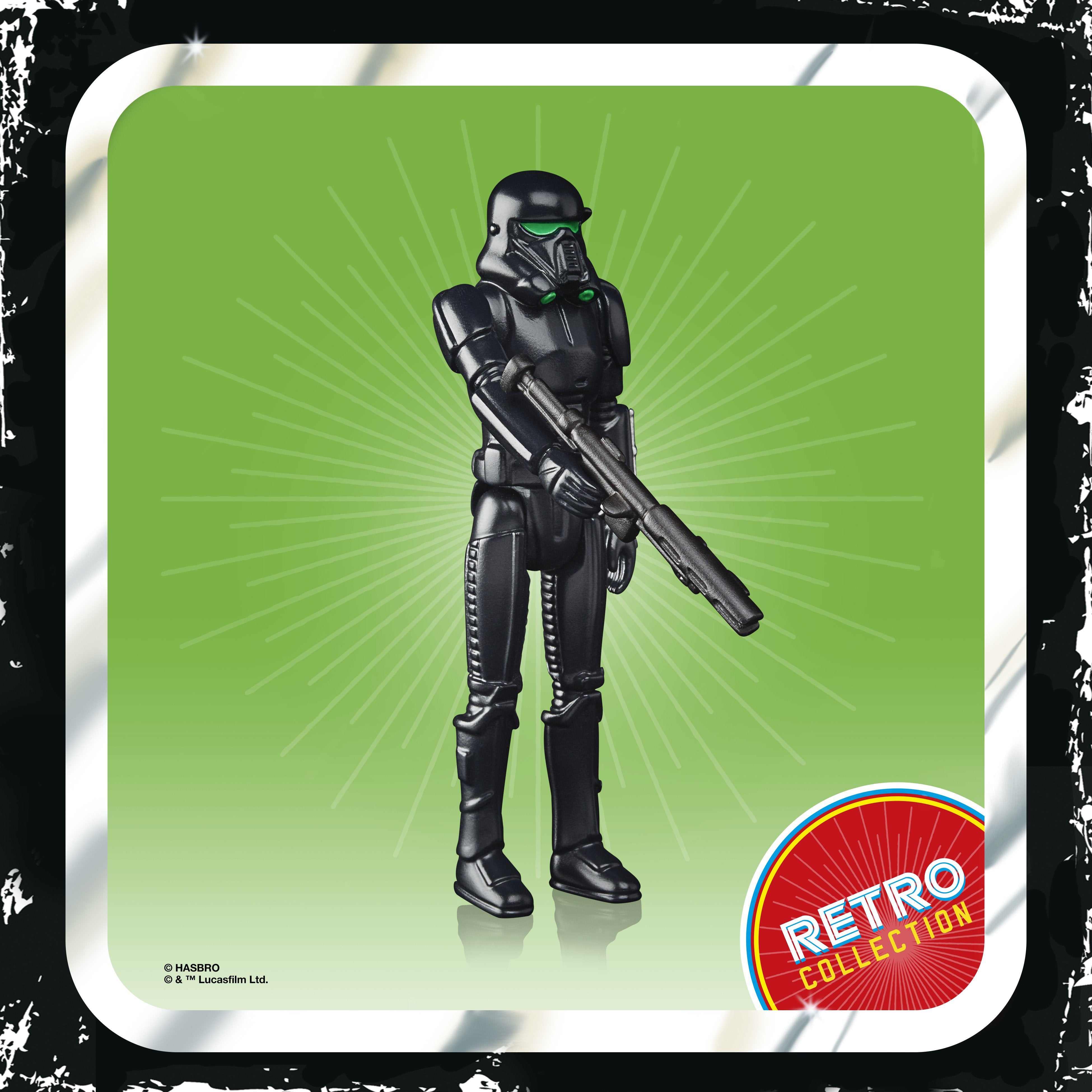 Figura Imperial Death Trooper Retro Collection The Mandalorian Star Wars 9,5cm