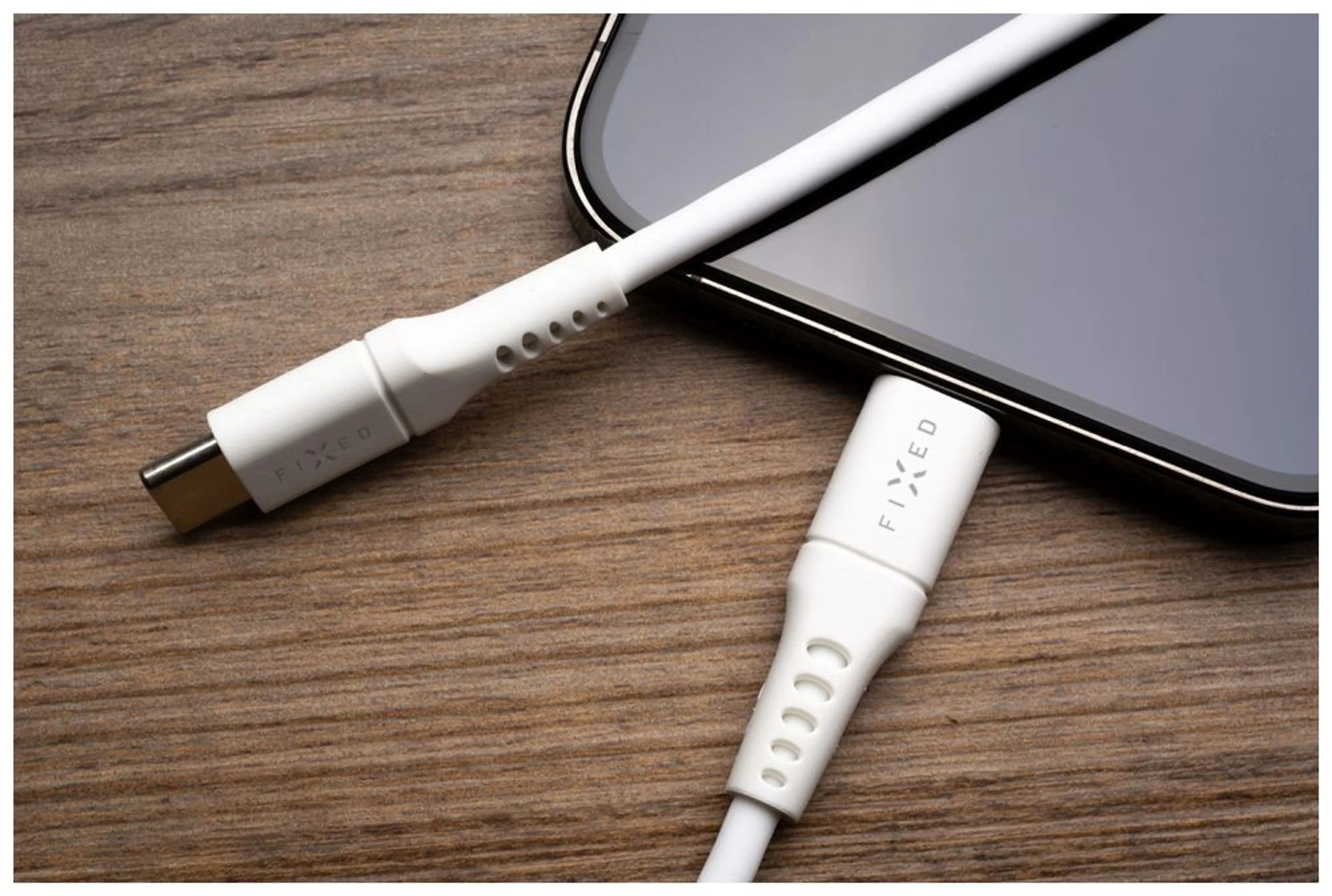 EAN 8591680147267 - FIXED FIXDLS-CC05-WH cable USB USB 2.0 0,5 m USB C 4,8 Gbit/s Blanco imagen 7