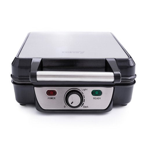 EAN 5908256834897 - Camry Premium CR 3025 gofrera 4 barquillo(s) 1500 W Negro imagen 2