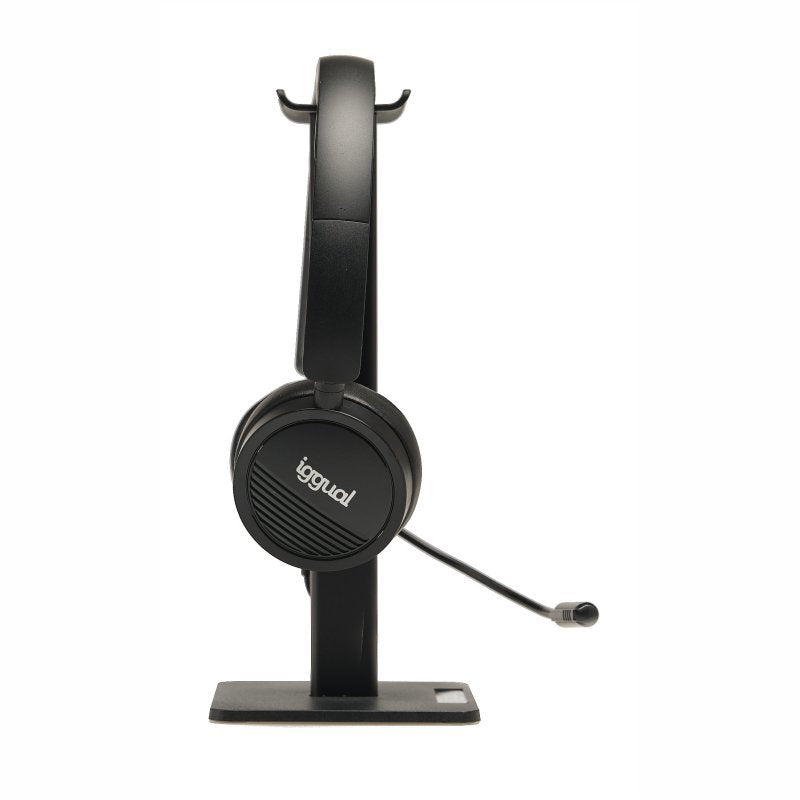 Iggual Kit Auriculares Dual Tech + Soporte Sa22