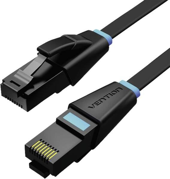 Cable De Red Rj45 Utp Vention Ibjbg Cat.6a 1.5m Negro
