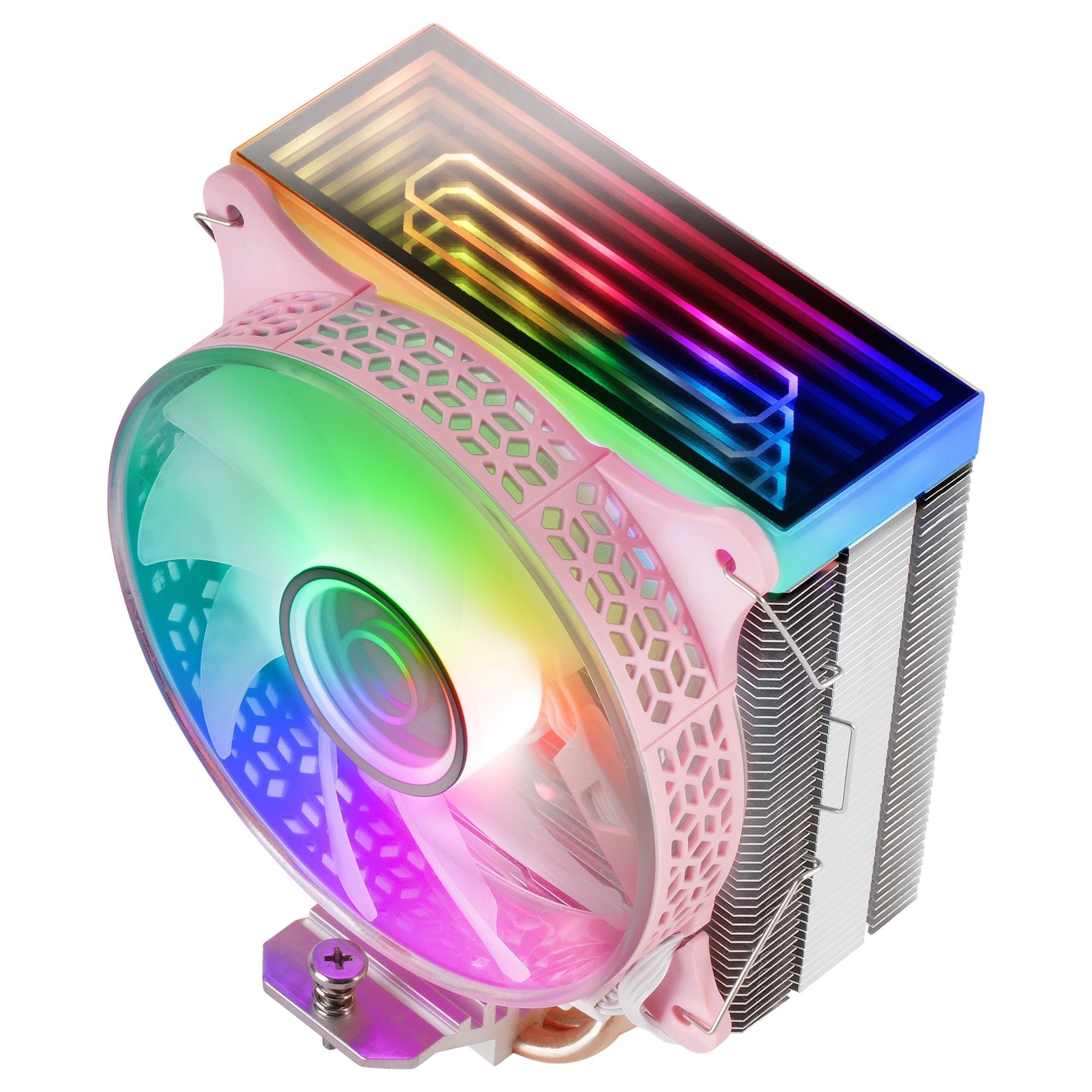 Ventilador Con Disipador Mars Gaming Mcpu-Vrp 12cm Rosa