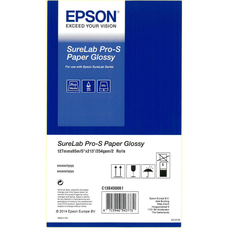 1x2 Epson Surelab Pro-S Paper Bp Lustre 203 Mm X 65 M 254 G