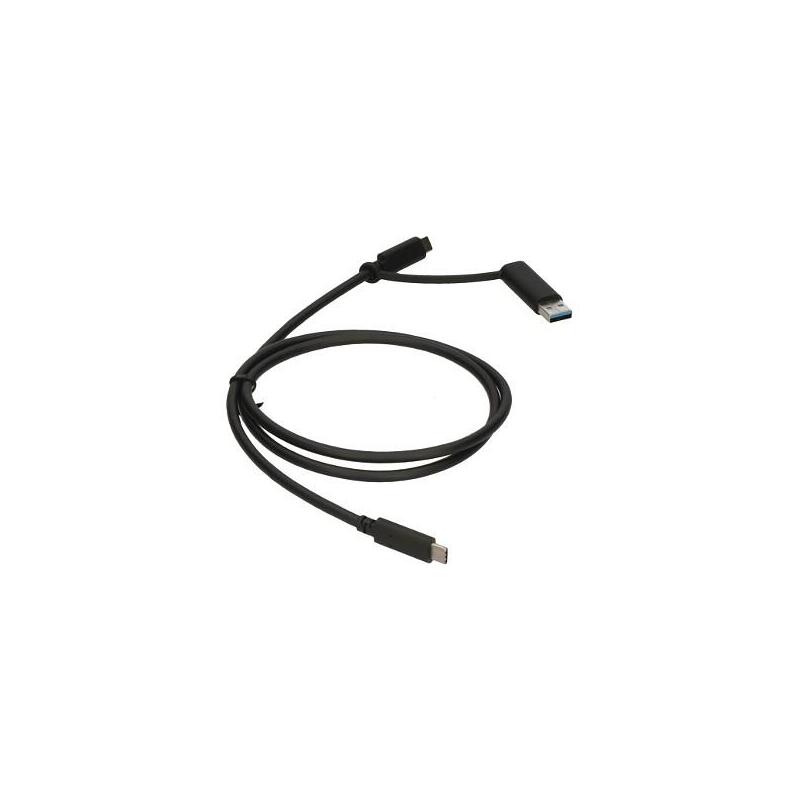 2-Power 1m Usb-C To Usb-C A Cable 5a Para For Use With Doc0113a Cab5017a