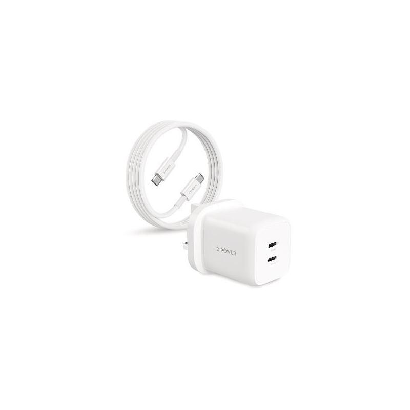 2-Power 65w Gan Charger + 2m 100w Usb-C Cable Caa0022a