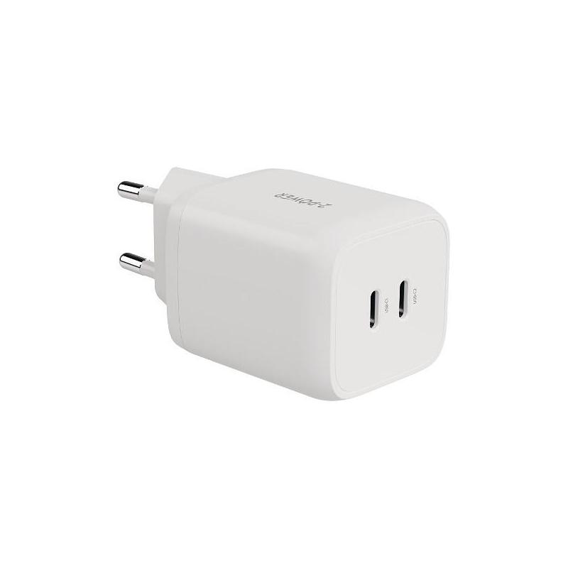 2-Power 65w Wall Charger Pd Gan 2 X Usb-C Para General Consumer Electronics 2pwc65w02g-Eu