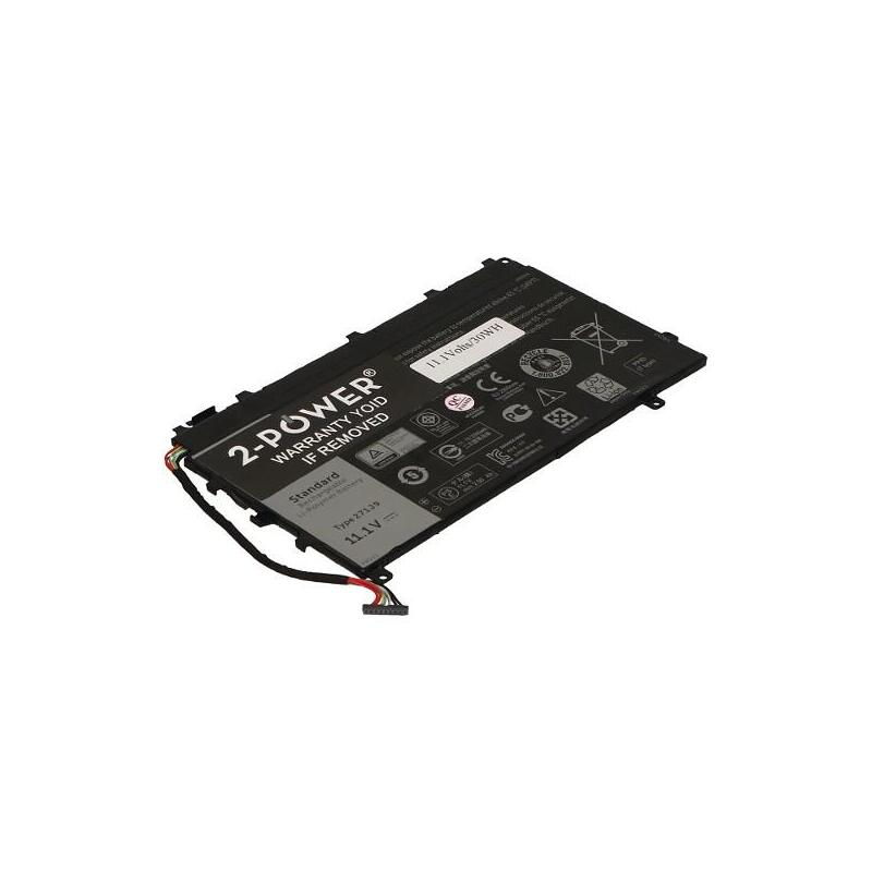 2-Power Batería 11.1v 2500mah Para Dell Latitude 7350 / Latitude 13 7350 2p-Mn791