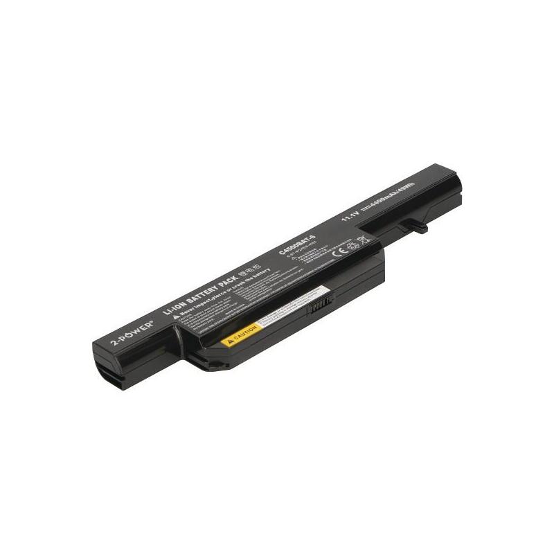 2-Power Batería 11.1v 4400mah Para Clevo C4500 2p-C4500bat-6