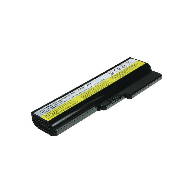 2-Power Batería 11.1v 5200mah Para Lenovo 3000 N500 2p-42t4723