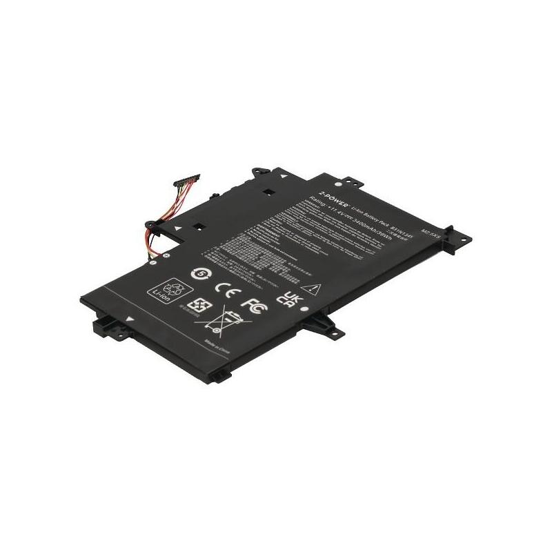 2-Power Batería 11.4v 3400mah Para Asus Transformer Book Flip Tp500la 2p-0b200-00990100