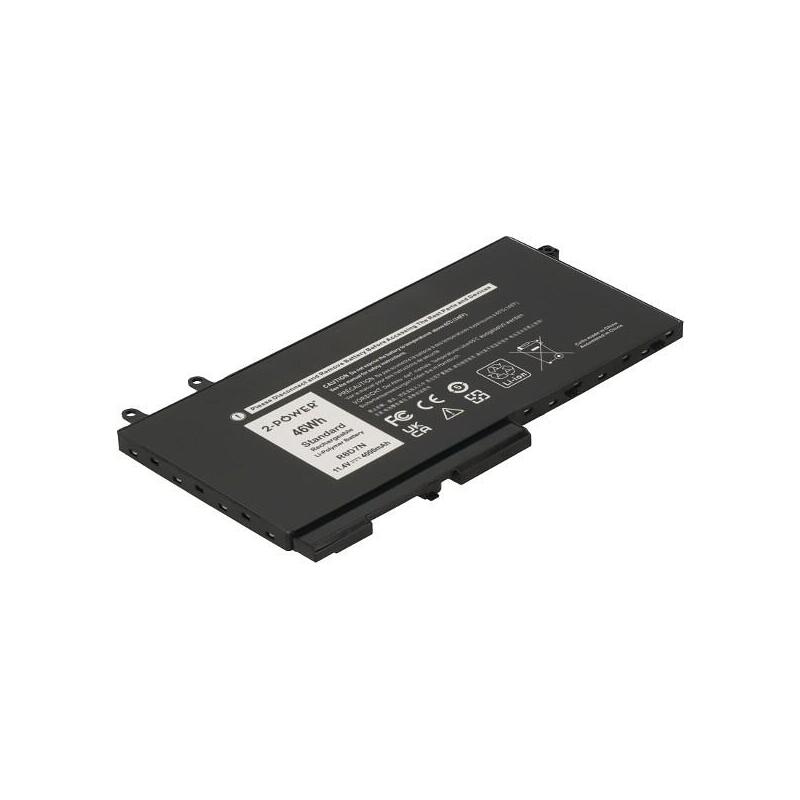 2-Power Batería 11.4v 4000mah Para Dell Latitude 5400 2p-W8gmw