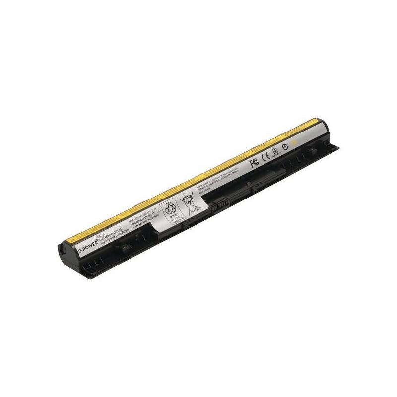2-Power Batería 14.4v 2600mah Para Lenovo Ideapad Z710 2p-5b10k10238