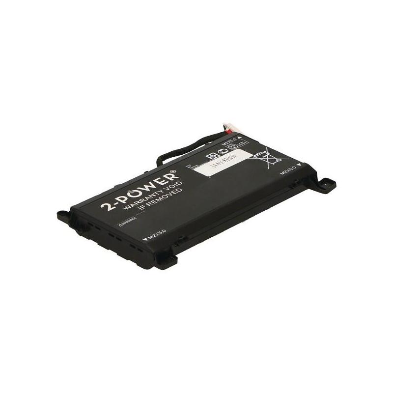 2-Power Batería 14.8v 5200mah (16 Pin) Para Hp Omen 17-An000 (16 Pin Connector) 2p-Hstnn-Lb8b