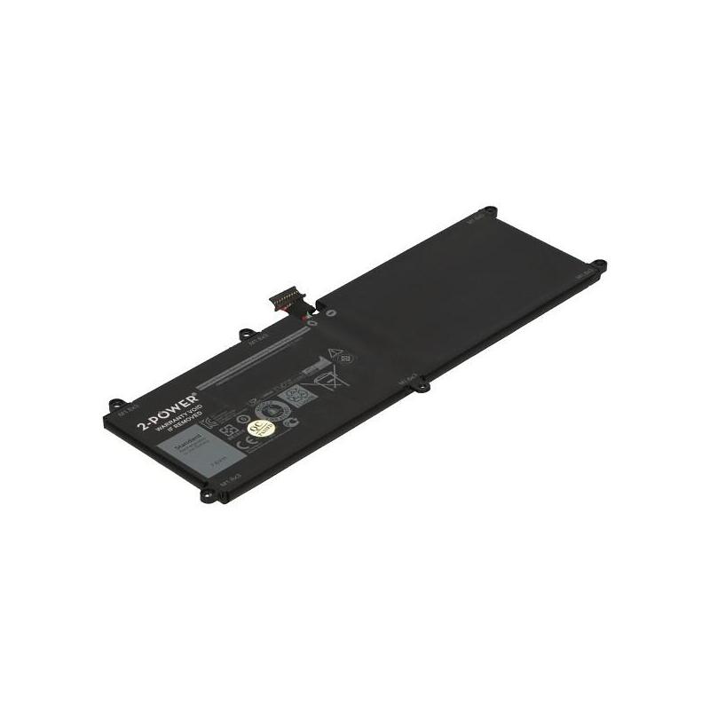 2-Power Batería 7.6v 4375mah Para Dell Latitude 11 5175, 5179 2p-Vhr5p