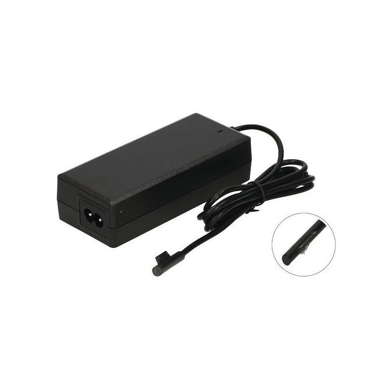 2-Power Cargador 15v 4.33a 65w Con Cable Alimentación Para Microsoft Surface Pro 4 2p-Q5n-00002