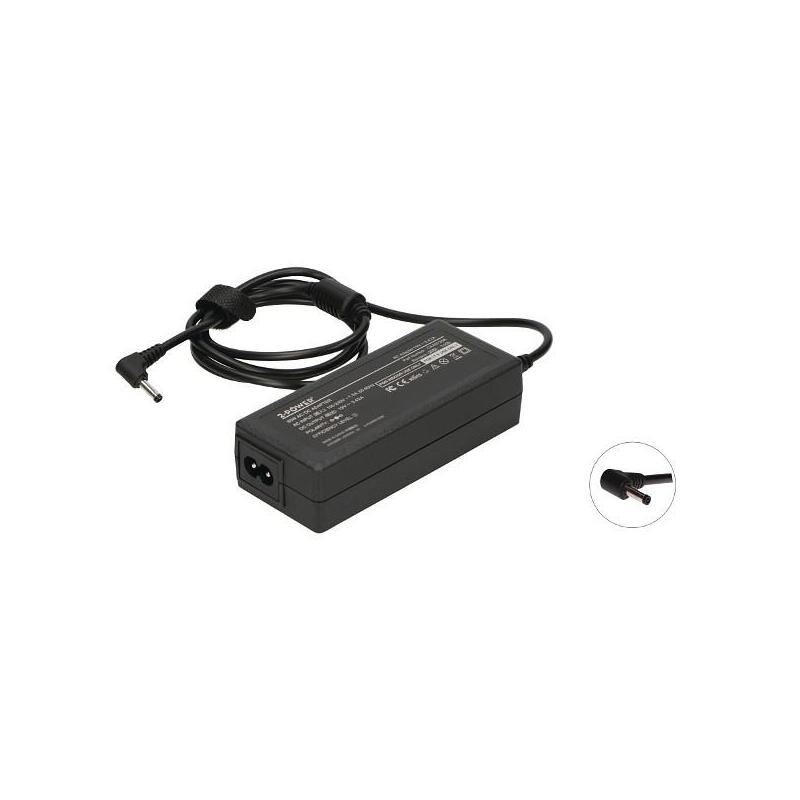 2-Power Cargador 19v 3.42a 65w Con Cable Alimentación Para Lenovo Yoga 310, 510, 710 2p-01fr037