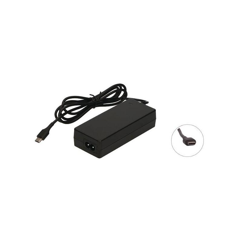 2-Power Cargador 5v,9v,15v 3a, 20v 2.25a Con Cable Alimentación Para Multiple Type-C Devices - With Pd 2p-Aca0024a-B