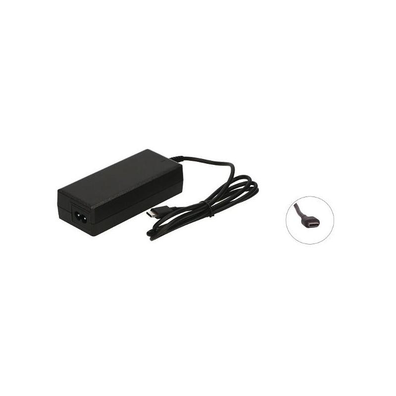 2-Power Cargador Usb-C 5v,9v,15v,20v 65w Con Cable Alimentación Para Multiple Type-C Devices - With Pd 2p-Hka65nm200