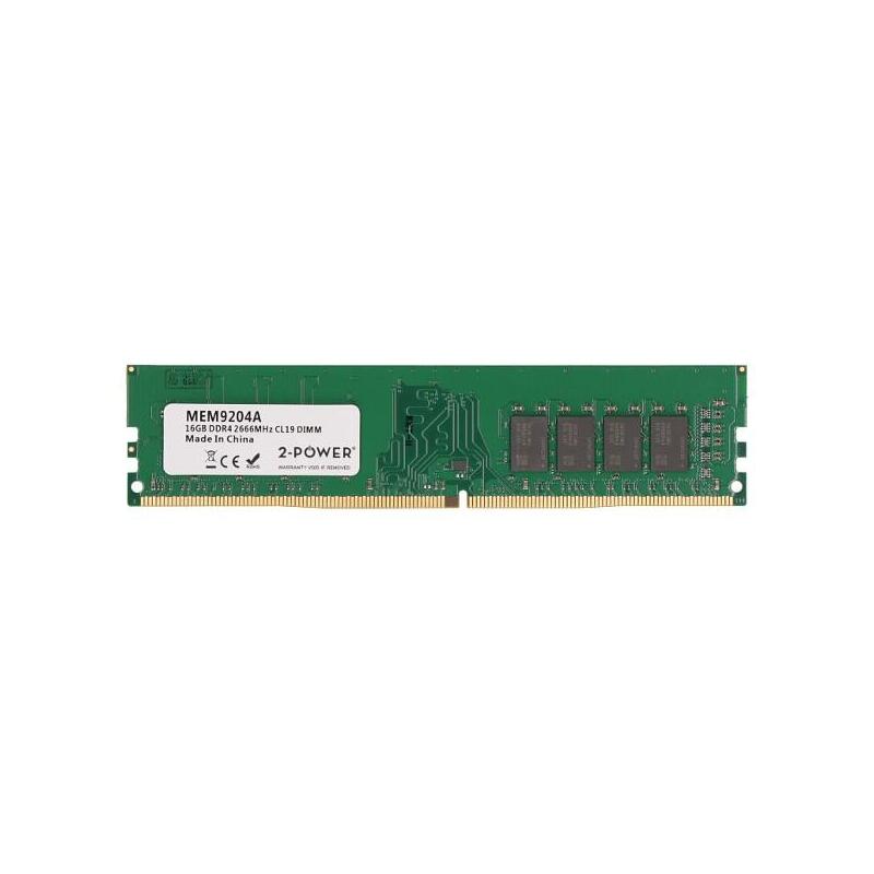 2-Power Memoria 16gb Ddr4 2666mhz Cl19 Dimm 2p-Ct16g4dfra266