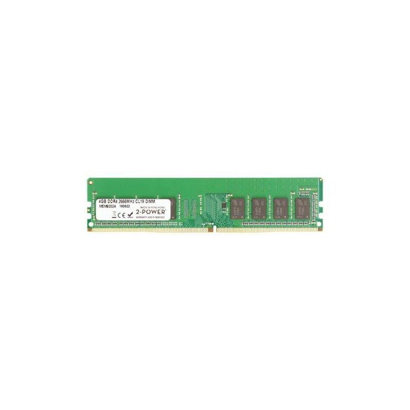 2-Power Memoria 4gb Ddr4 2666mhz Cl19 Dimm 2p-01ag830
