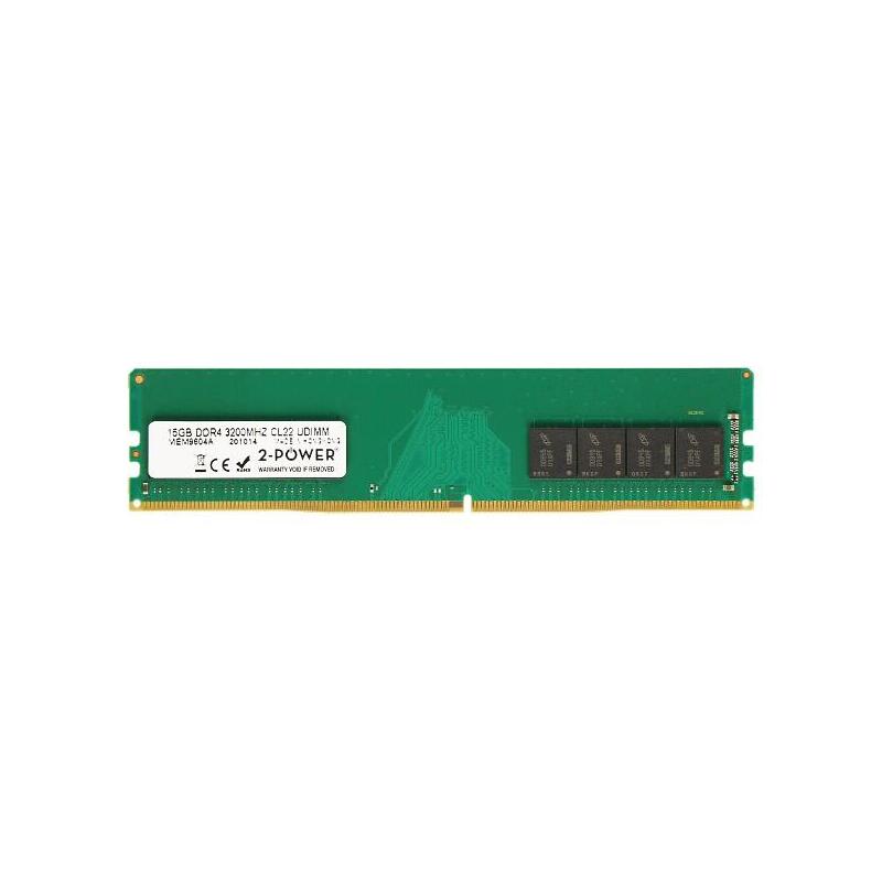2-Power Memoria 16gb Ddr4 3200mhz Cl22 Dimm 2p-Kvr32n22s8-16