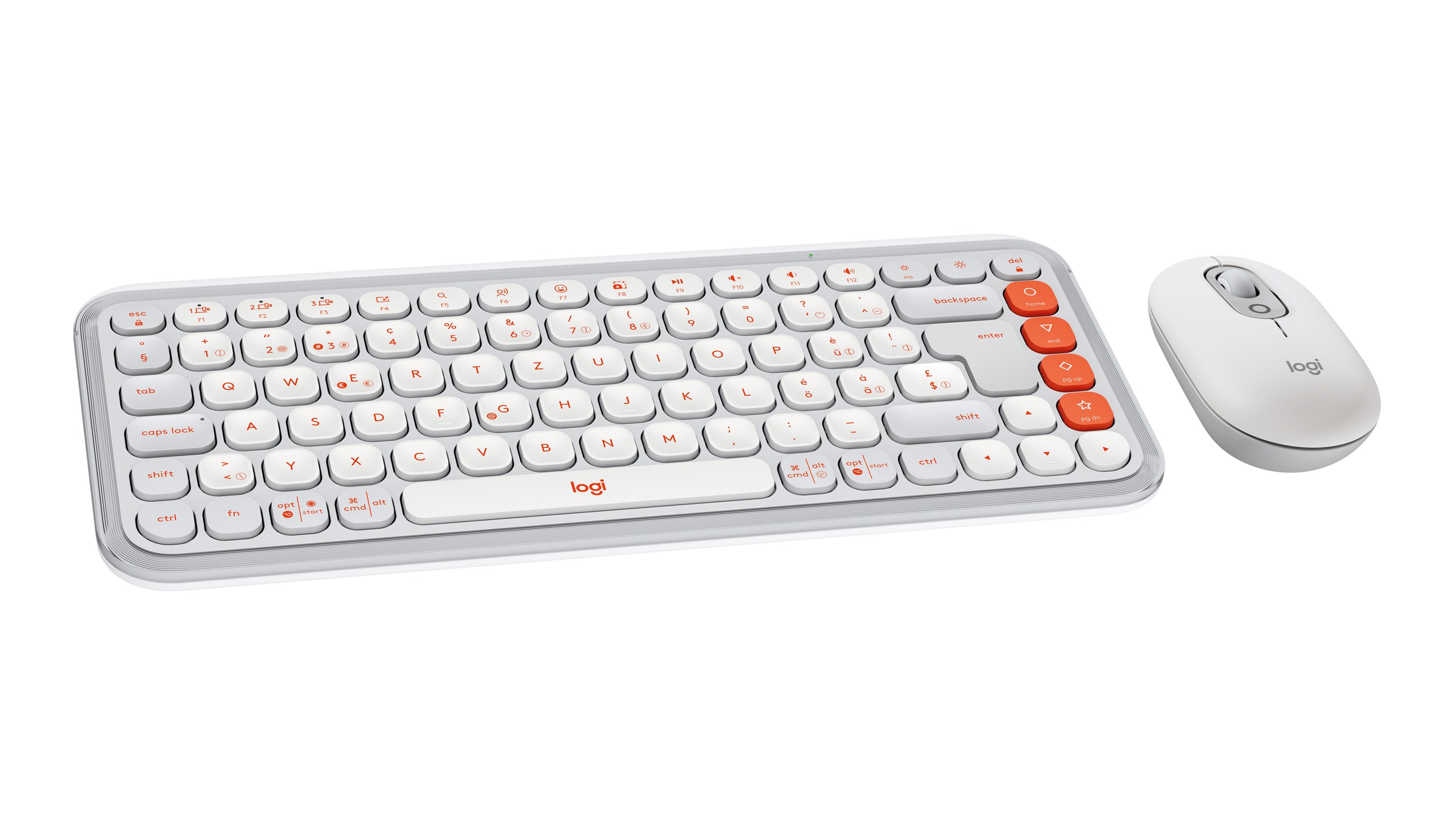 EAN 5099206128309 - Logitech 920-013276 teclado Ratón incluido Universal Bluetooth QWERTZ Suizo Blanco imagen 3