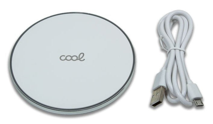 Cool Dock Base Cargador Smartphones Inalmbrico Qi  (Carga Rpida) Blanco