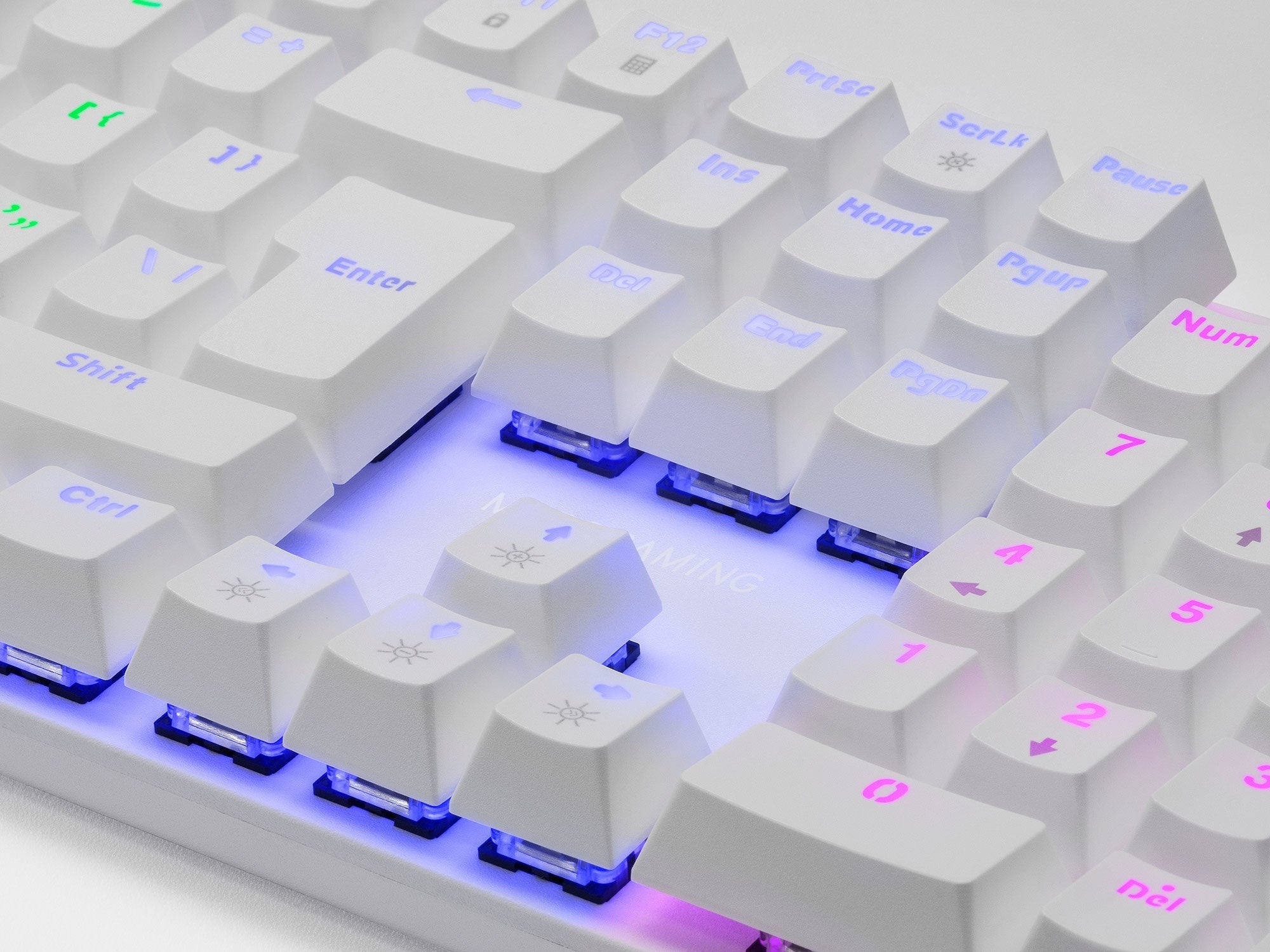 Mars Gaming Mk422 Teclado Gaming Mecanico - Switches Antipolvo - Iluminacion Rgb - Teclas Doble Inyeccion -