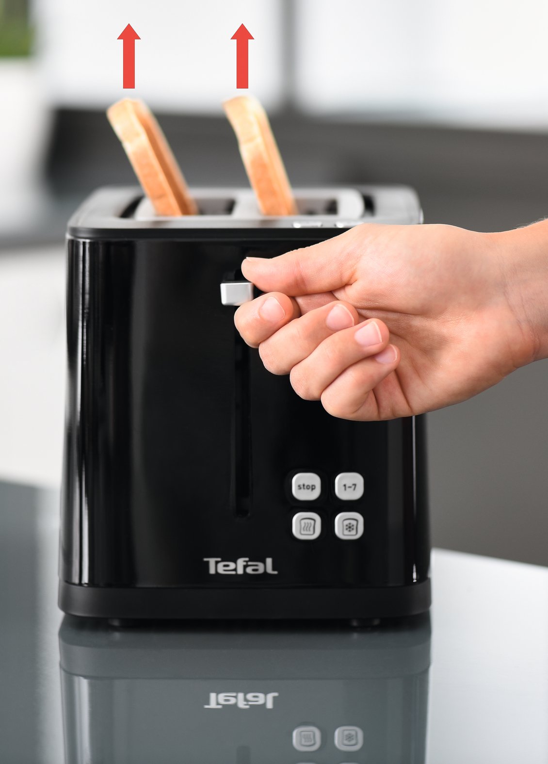 Tostadora Tefal Tt640810  2 Rebanada(S) Negro 850 W